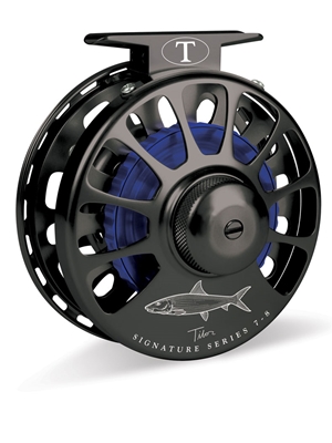 tibor signature 7/8 fly reel black Tibor Fly Fishing Reels