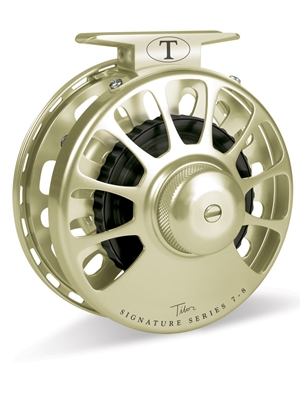 tibor signature 7/8 fly reel gold Tibor Fly Fishing Reels