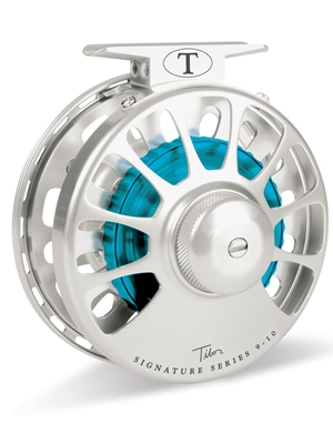 tibor signature 9/10 fly reel silver frost Tibor Fly Fishing Reels