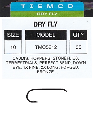 Tiemco 112TR Dry Fly Hook - Funky Fly Tying