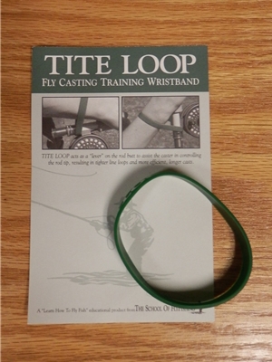 tite loop fly casting training wristband fly fishing accessories
