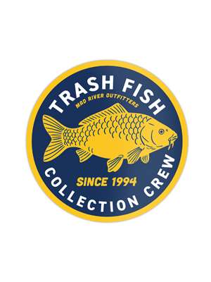 MRO Trash Fish Collection Crew Sticker Fly Fishing Stickers
