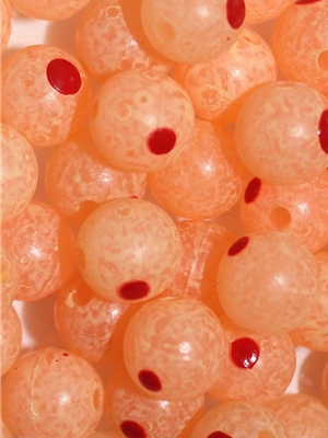 trout beads blood dot glow roe Trout Beads
