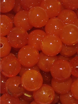 trout beads caramel roe Trout Beads
