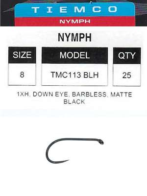 Tiemco 113BLH Fly Hooks New Fly Tying Materials at Mad River Outfitters