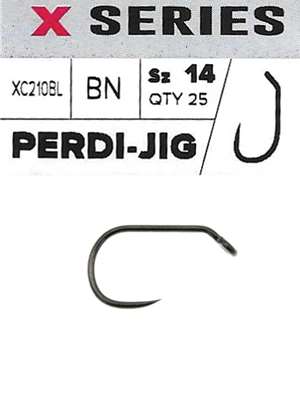 Tiemco XC210BL-BN Fly Hooks at Mad River Outfitters Barbless Hooks