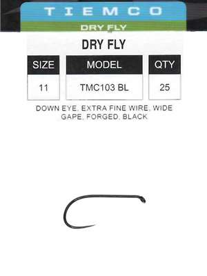 Tiemco 103BL Fly Hooks