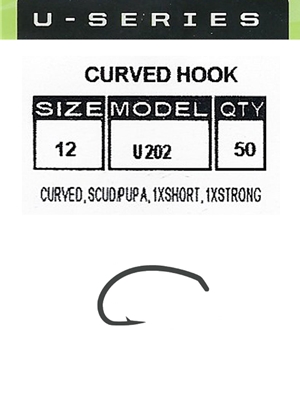 Umpqua U Series Hook Chart