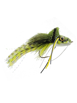umpqua swimming frog Bass Flies at Mad River Outfitters