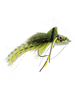 umpqua swimming frog Largemouth Bass Flies - Surface  and  Divers