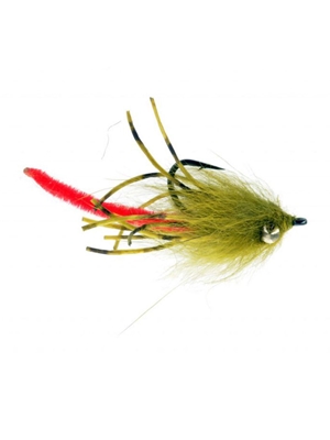 Wabbit Worm Carp fly- olive Flies