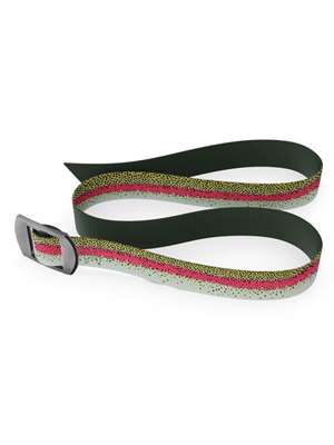 Wingo Outdoors Basecamp Belt- rainbow trout croakies fish belts