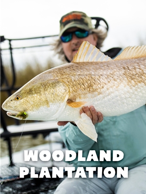 Woodland Plantation Louisiana Redfish Fly Fishing Trip with Mad River Outfitters Fly Fishing Trips