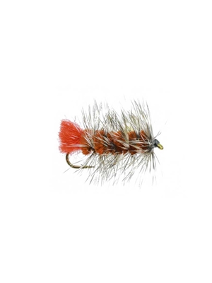 brown wooly worm panfish and crappie flies