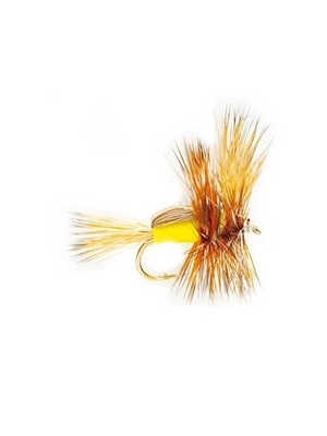 yellow humpy dry fly Flies