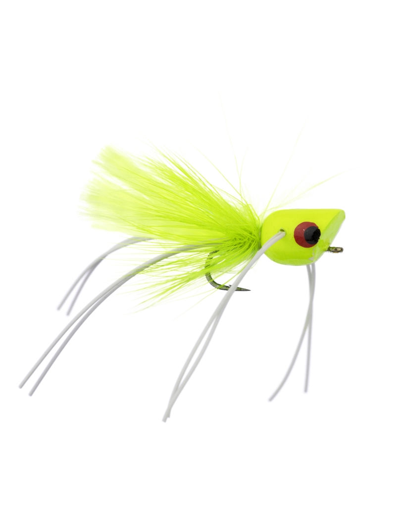 Bluegill Popper- chartreuse