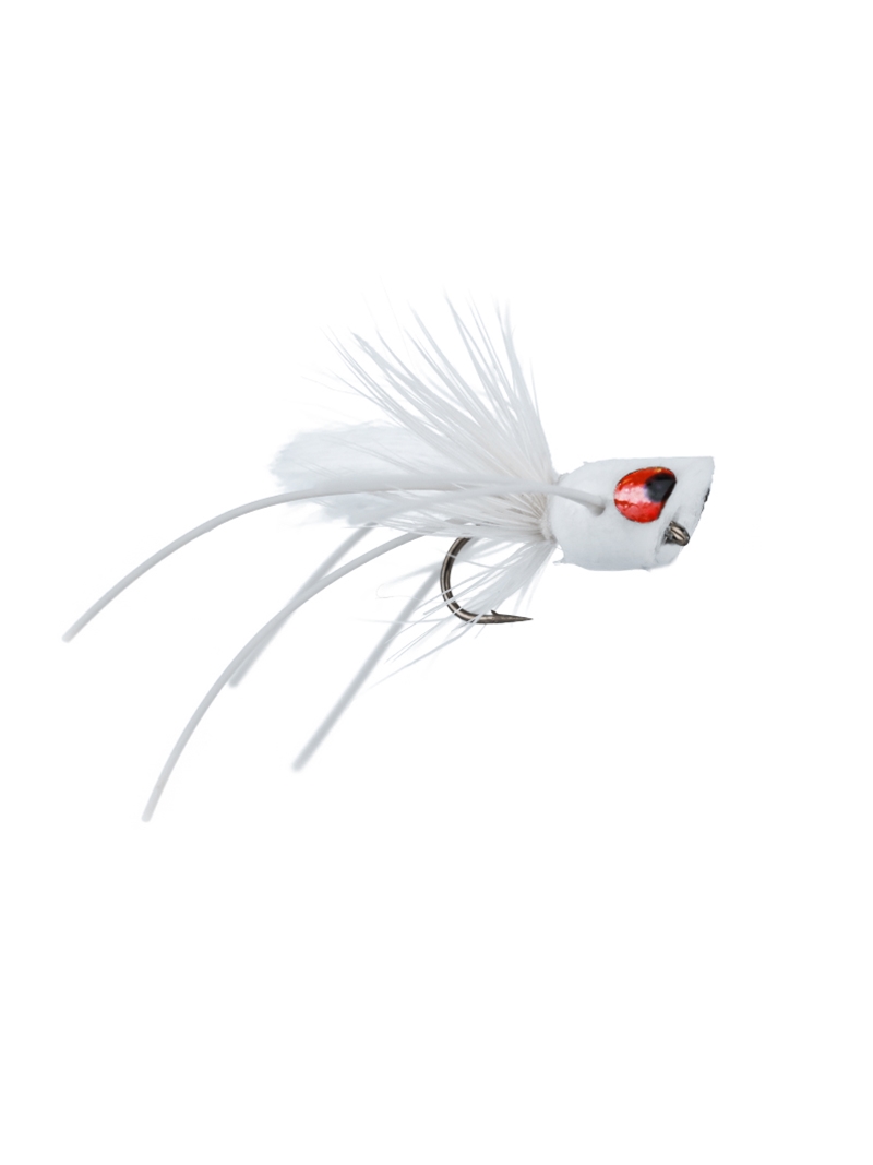 Bluegill Popper- white