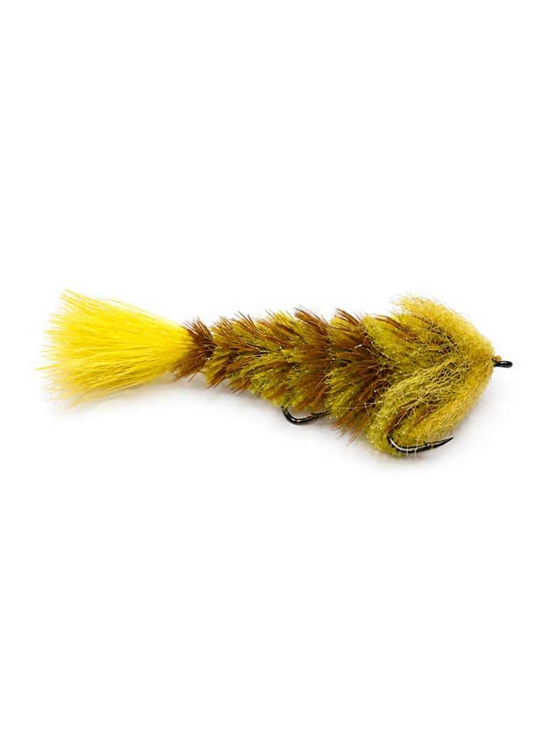 Chocklett's Feather Game Changer- 4" Yellow/Brown