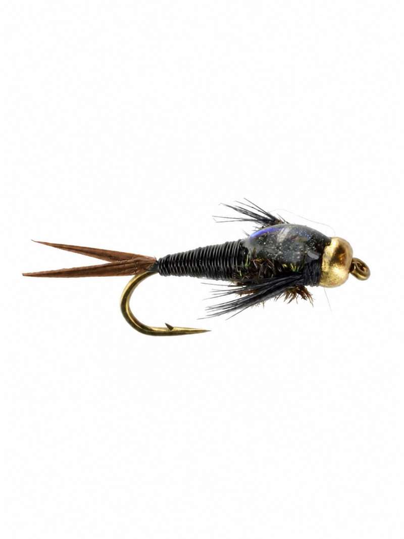 copper john nymph black