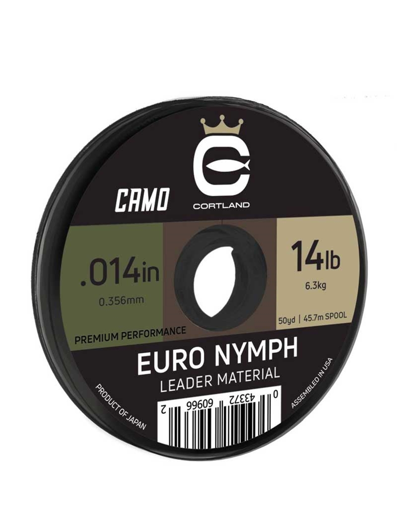 Cortland Camo Euro Nymph Leader Material