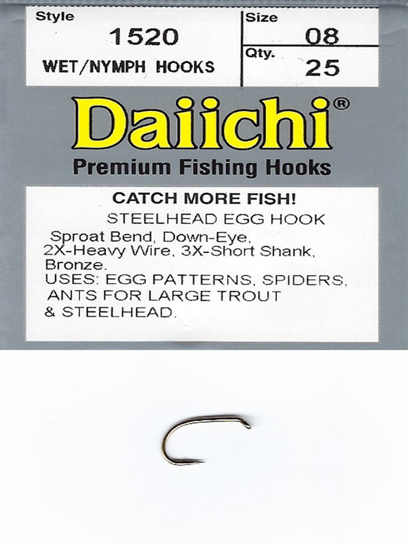 Daiichi 1520 Fly Hooks
