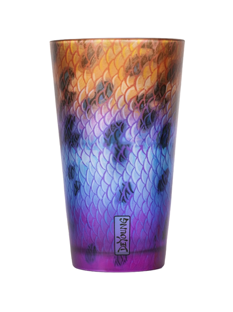 Derek DeYoung Pilsner Glass- rainbow trout