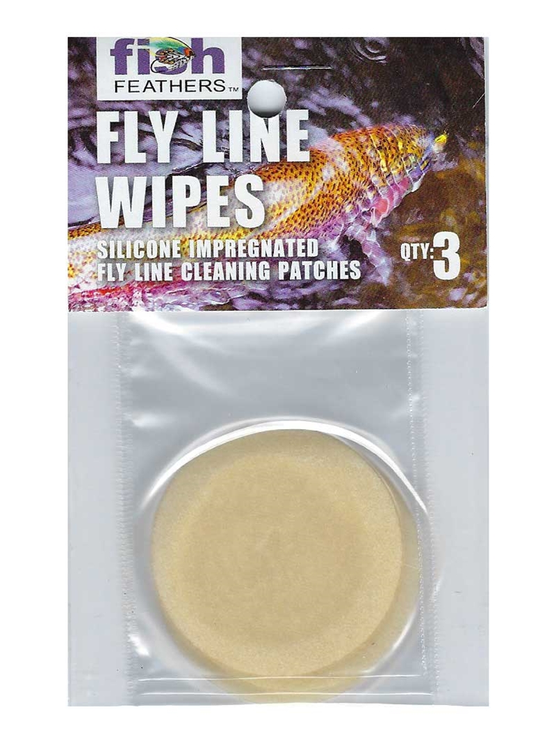 Fish Feathers Fly Line Wipes