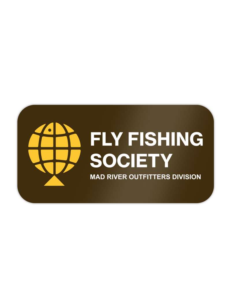 MRO Fly Fishing Society Sticker