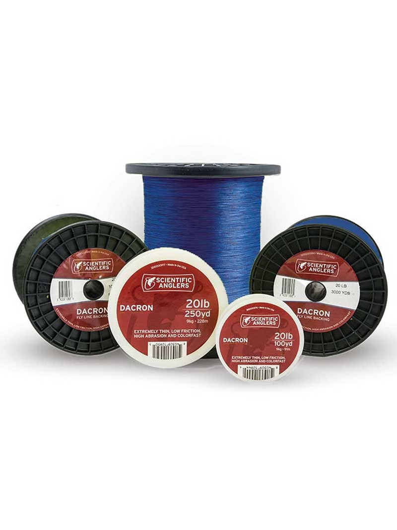 SA Fly Line Backing- 20lb blue