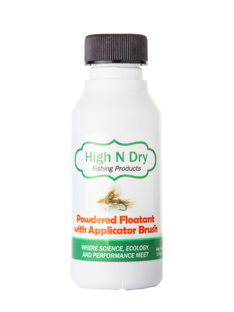 High N Dry Powder Fly Floatant with Brush