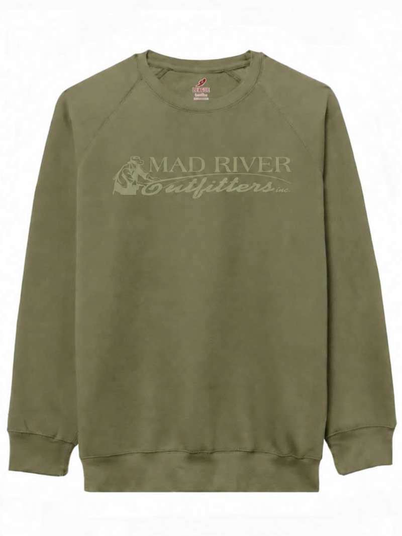 Mad River Outfitters Essential Crew- deep lichen