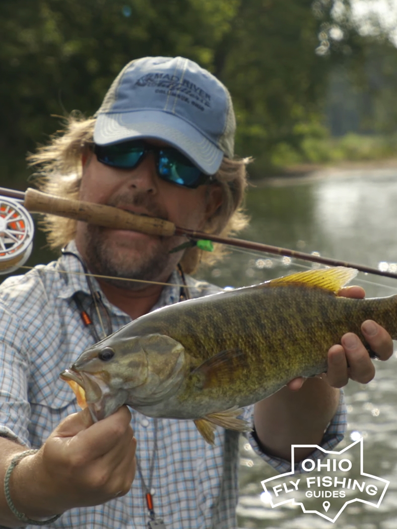 Crushing Smallmouth Bass - Ohio River Fishing 