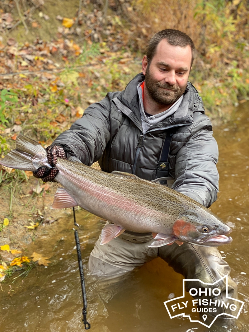 Steelhead Trout Guide Trips, Ohio Fly Fishing Guides