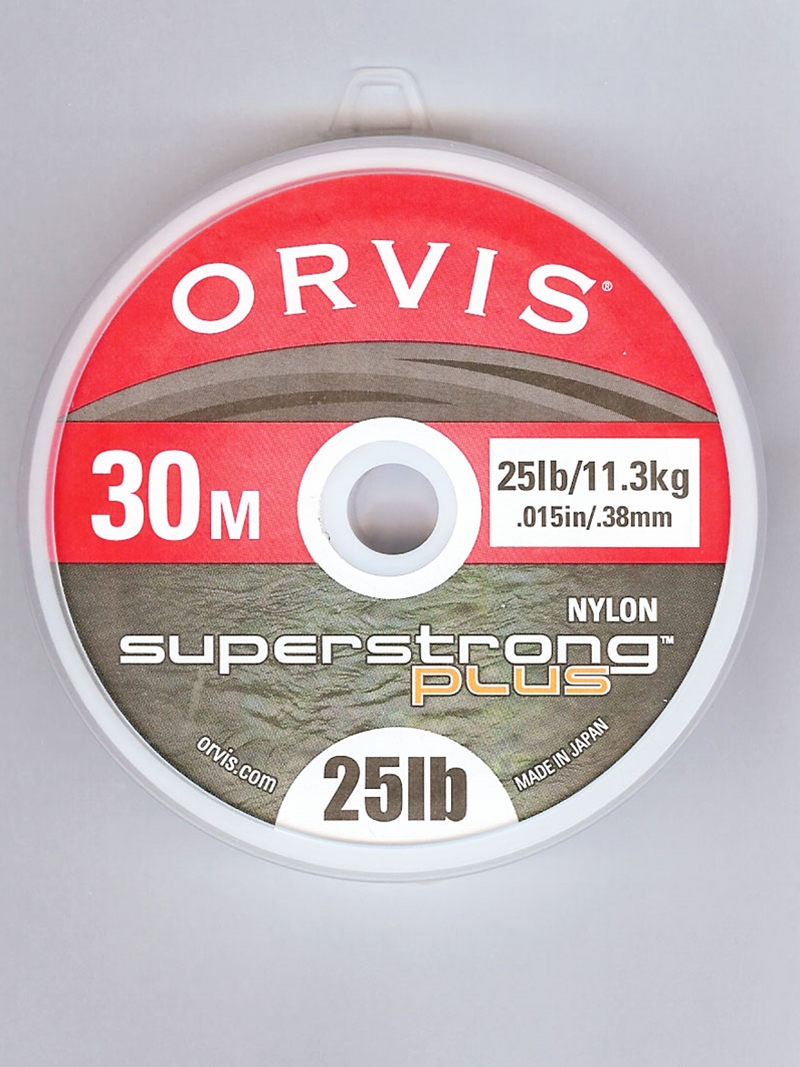 Orvis Superstrong Plus Nappe Conique 9' leader 2 Pack 6X