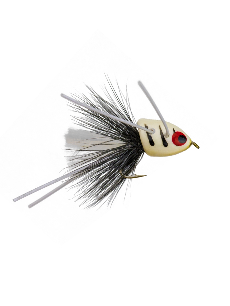 Micro Slider for smallmouth and panfish- white