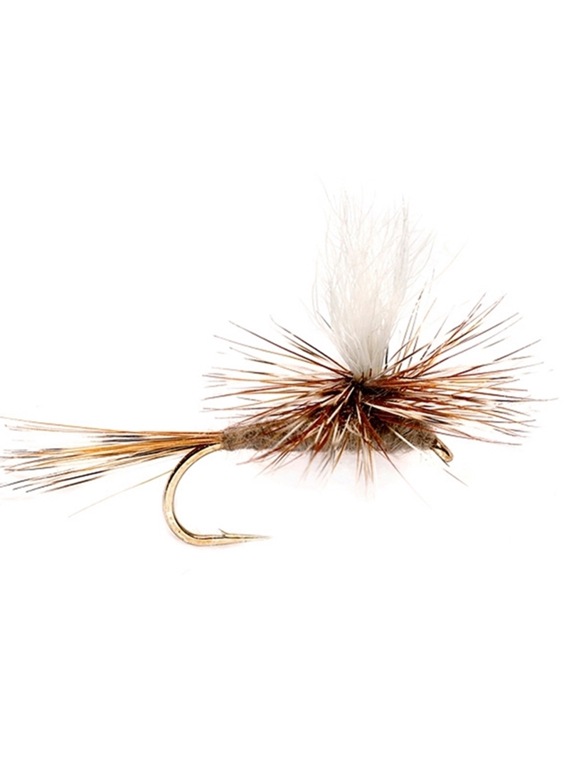 choose SIZE BARBED Adams Parachute trout grayling dry fly BARBLESS 6 No 