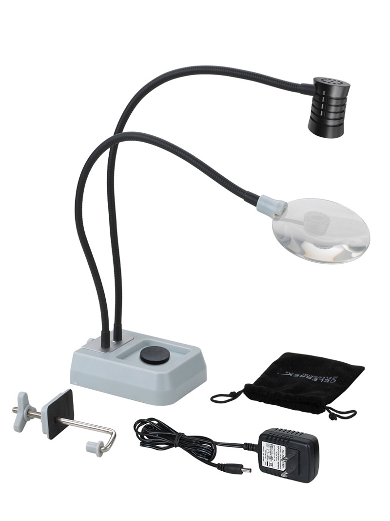 Pro Lite- FTL130 LED Fly Tying Lamp and Magnifier