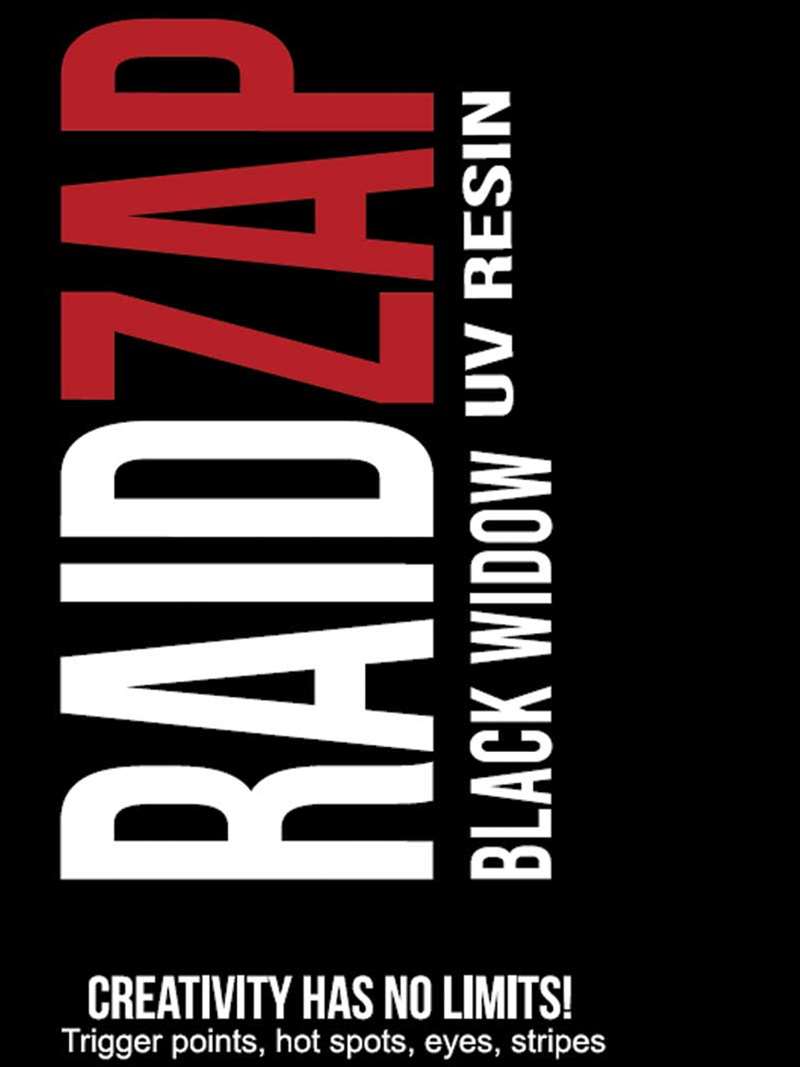 RaidZap RapidZap Black Widow Resin at Mad River Outfitters