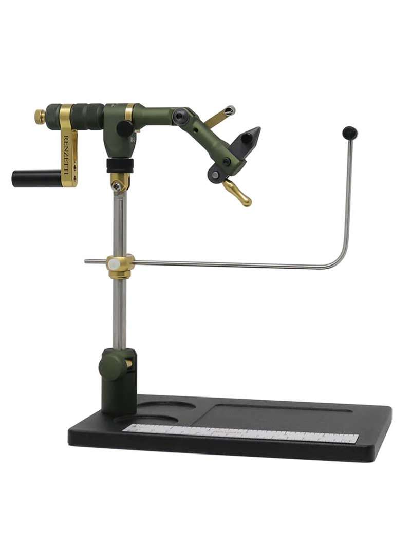Renzetti Master Limited Edition Green Fly Tying Vise with Streamer Base