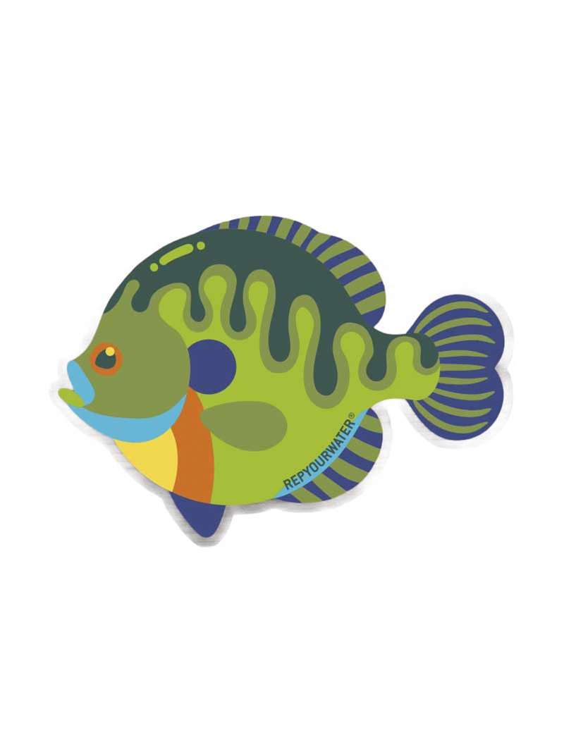 RepYourWater Retro Bluegill Sticker
