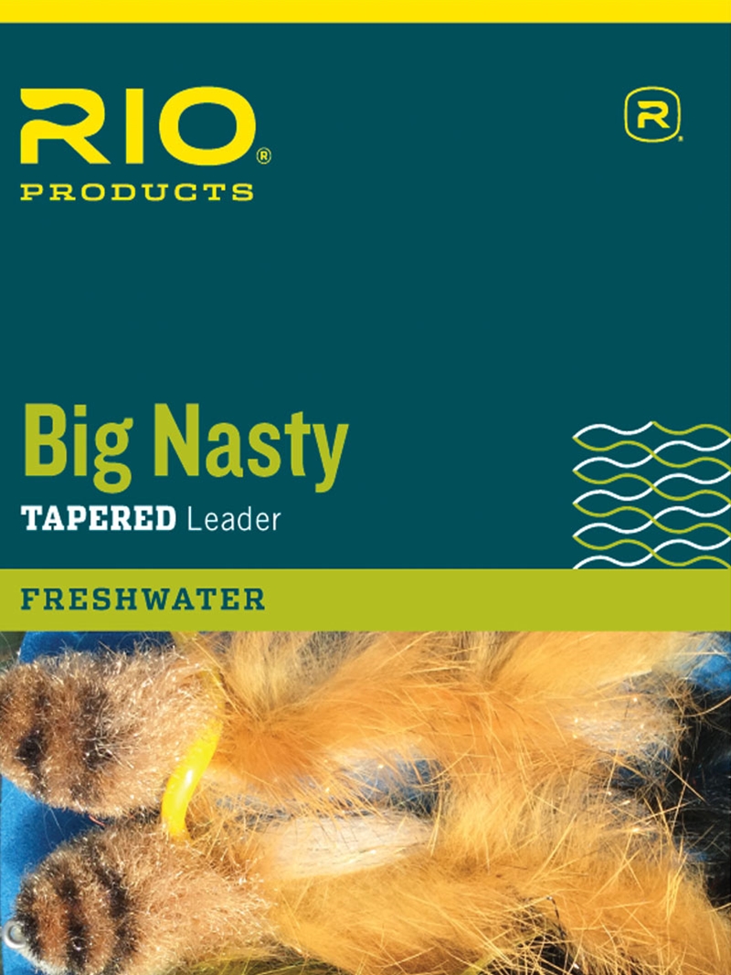 Rio Big Nasty Leaders  Fly Fishing Tapered Leaders