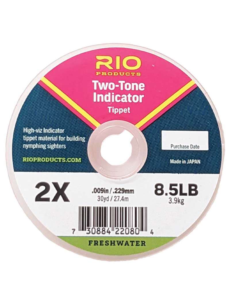 Rio 2 Tone Indicator Tippet 1x