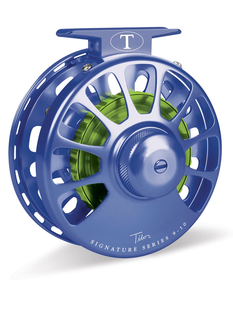 Tibor Signature 9/10 Fly Reel- royal blue