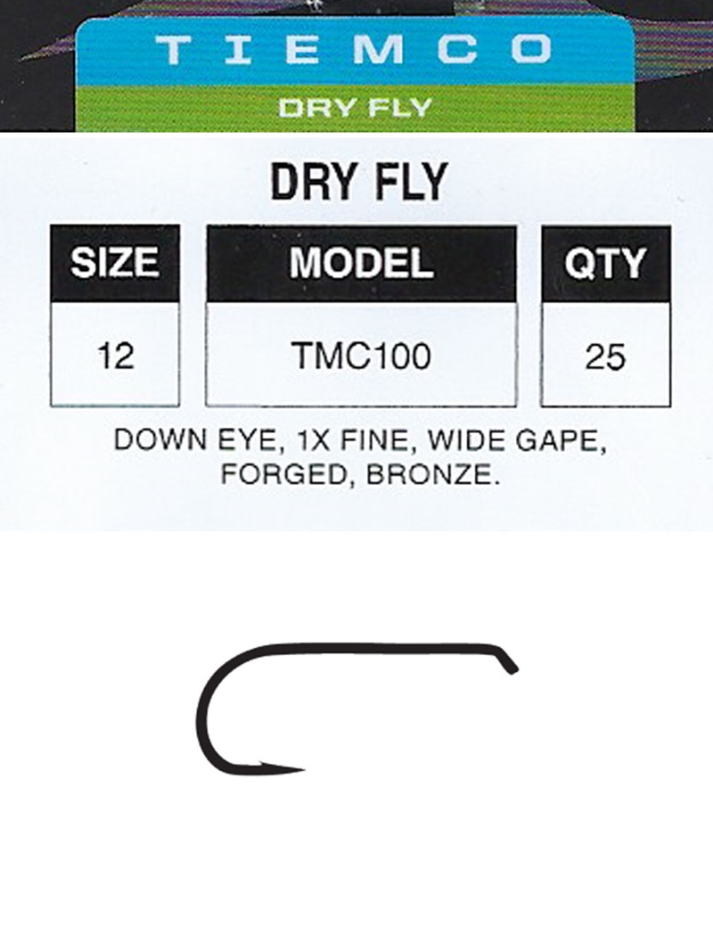 Details about   Umpqua Tiemco TMC 100BL Fly Tying Hooks 