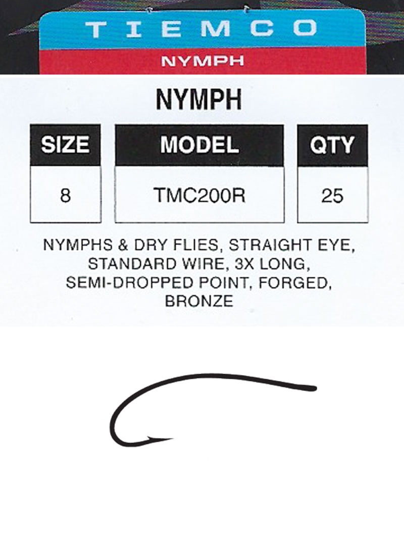 Tiemco Hooks Chart