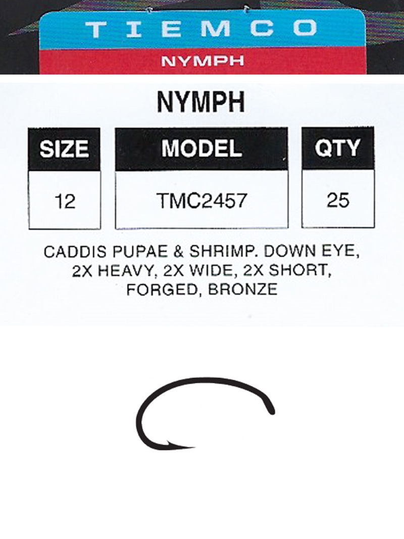 Tiemco TMC 2457, All Hooks, Fly Hooks, Fly Tying