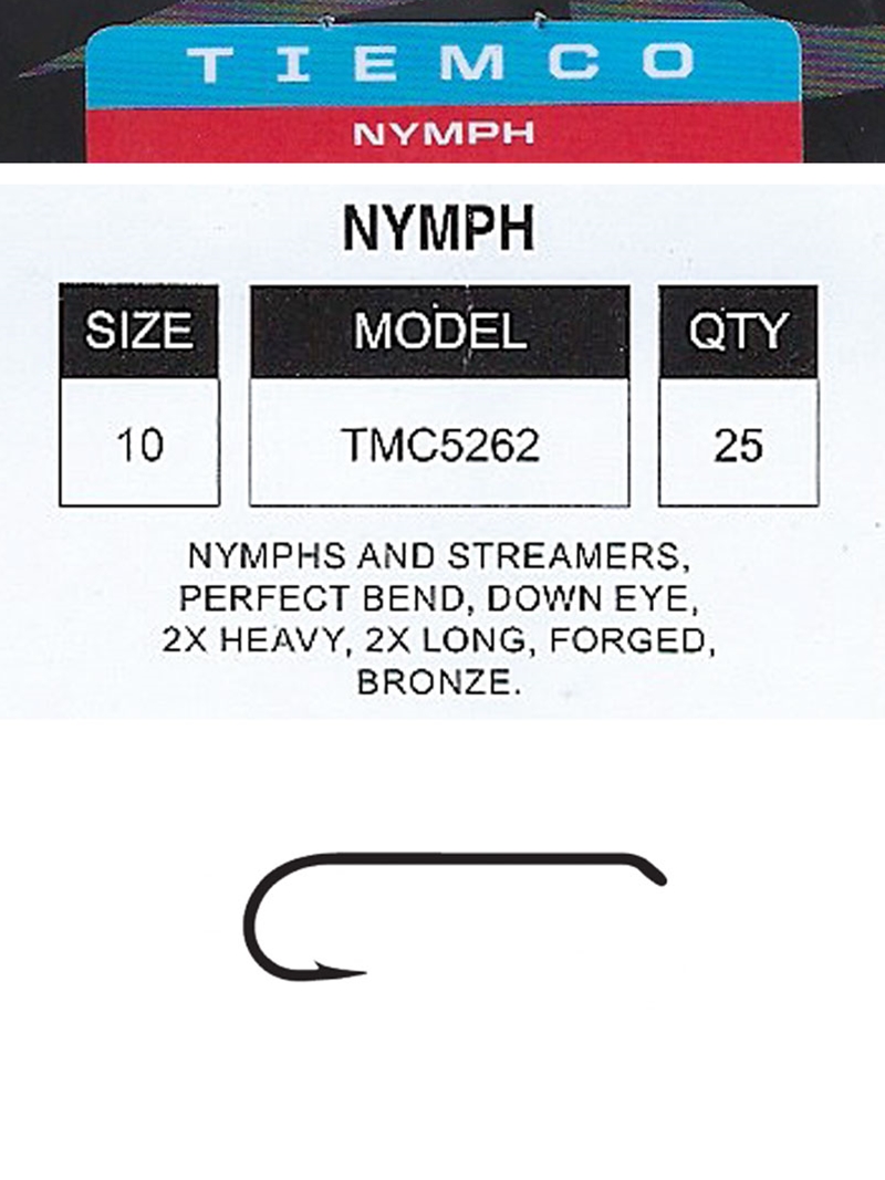  Umpqua Tiemco Fly Tying Hooks TMC 5262 (100 Pk) 04 : Fishing  Hooks : Sports & Outdoors