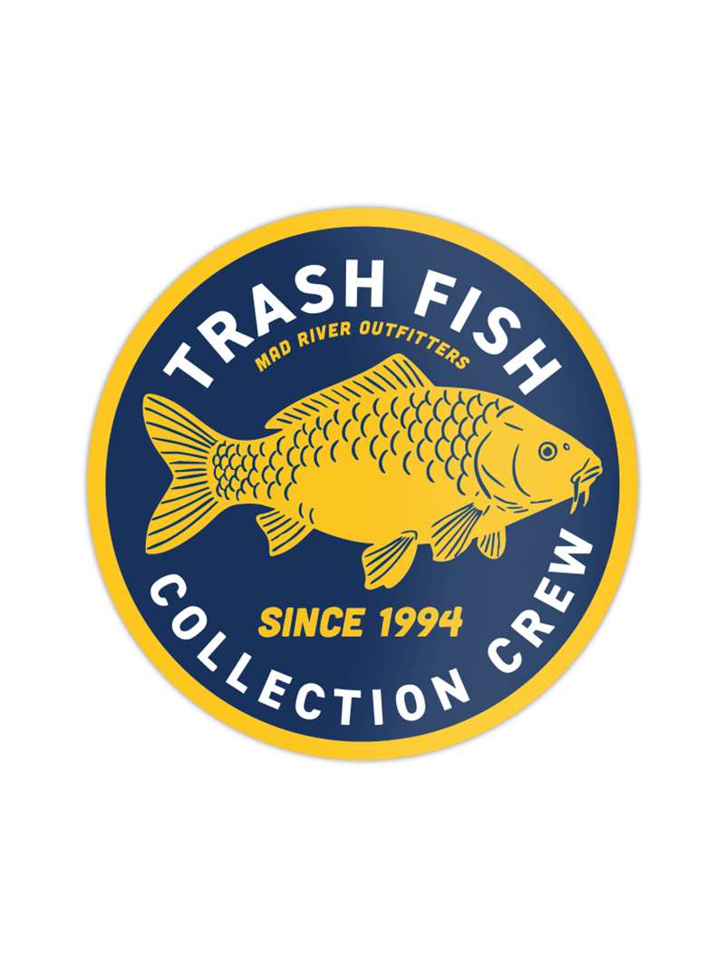 MRO Trash Fish Collection Crew Sticker