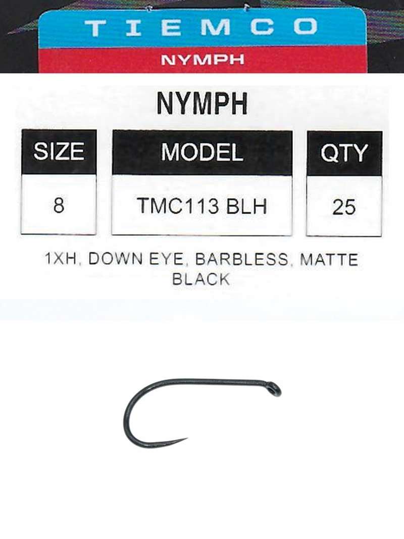 Tiemco 113BLH Hook 25 Pack - 20