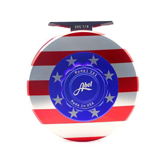 Abel SDS 7/8 Fly Reel- USA Flag| Mad River Outfitters